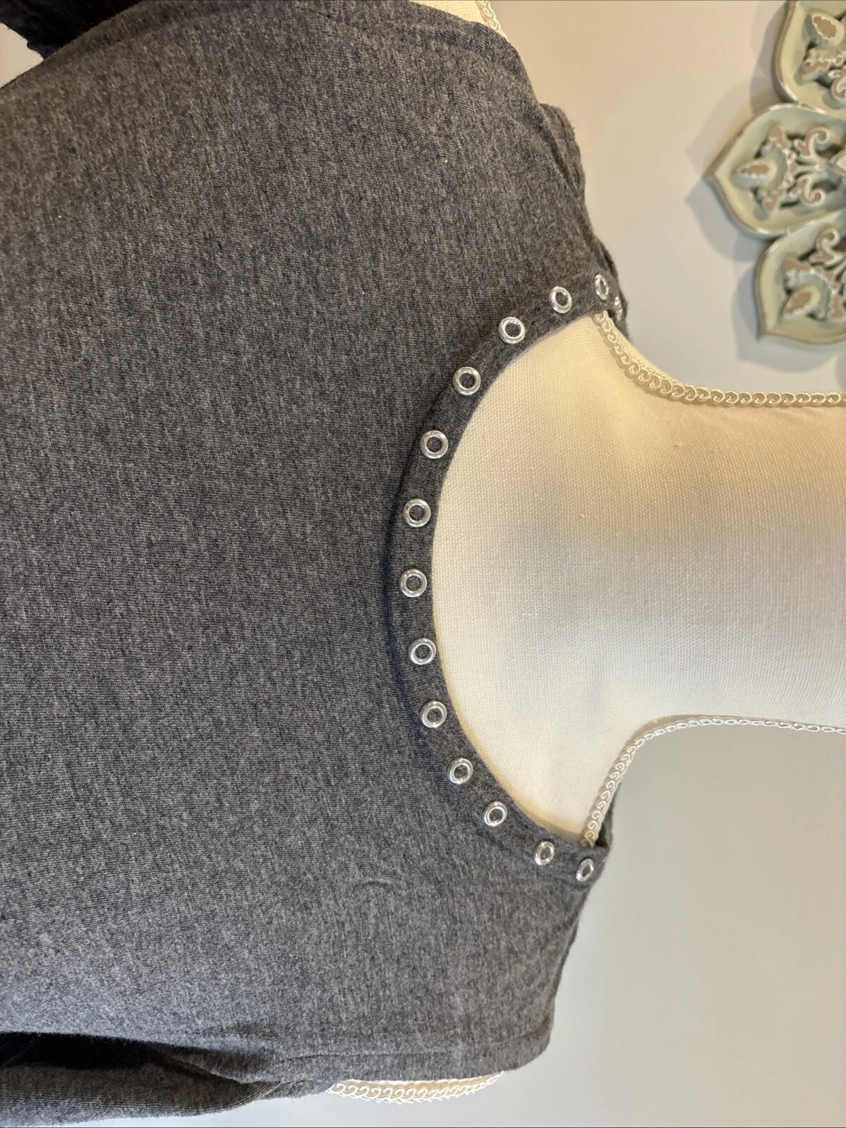 T shirt Michael Kors grigia potrebbe abito con spalle taglia M