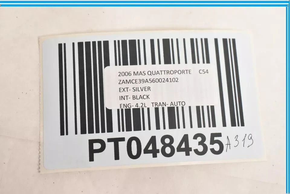 04-08 Maserati Quattroporte M139 Rear Trunk Lid Fuse Relay Junction Box OEM