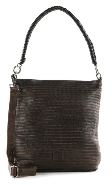 Fredsbruder Enna Hobo Bag Schultertasche Tasche Dark Chocolate Dunkelbraun Neu-image
