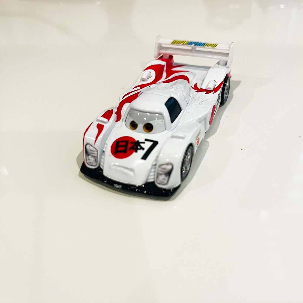 Cars 2 Shu Todoroki Disney Pixar toy figure White