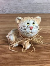 Cute Rustic Cat Ornament 
