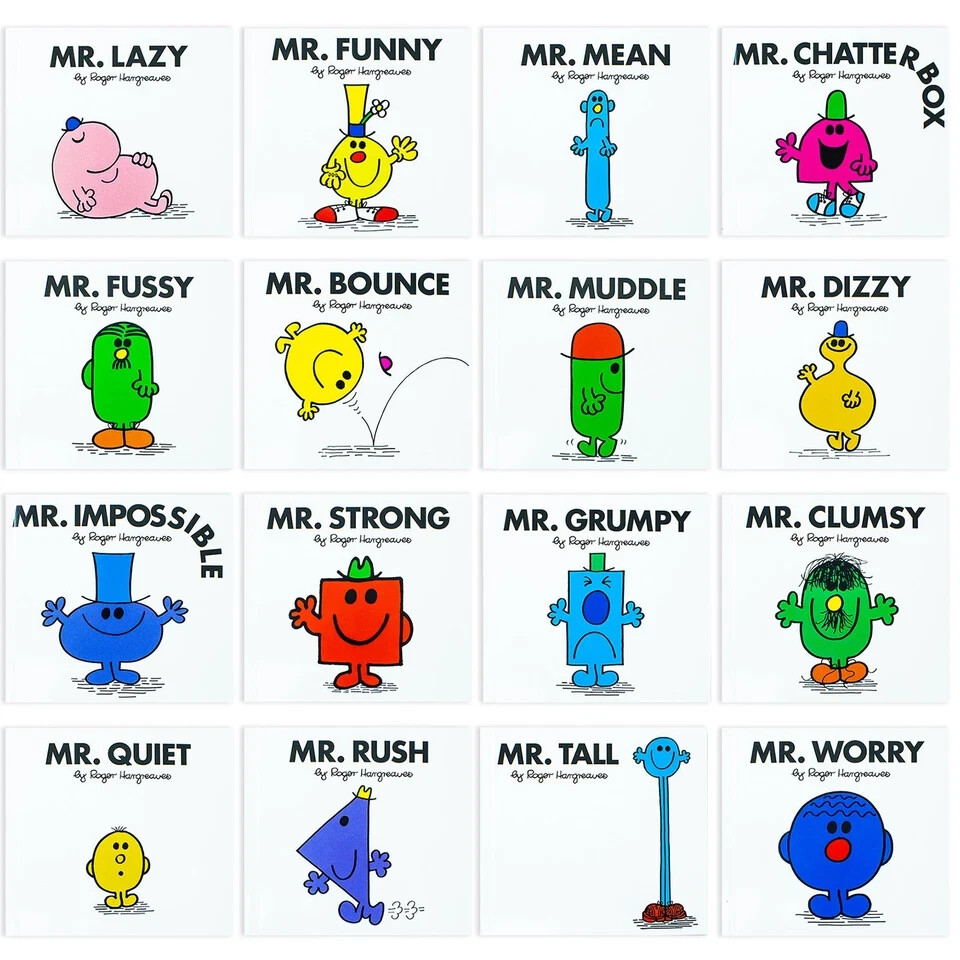 MR. MEN 完全コレクション 48冊 Mr Men My Complete Collection by Roger Hargreaves 48 Books