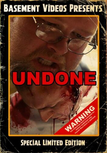 NEW Undone (DVD) David Hayes Kevin Moyers RARE Horror Gore Extreme SIGNED OOP