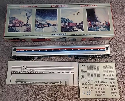 Walthers 932-6051 85' Horizon Coach Amtrak Boxed (A) - Bild 5 von 12