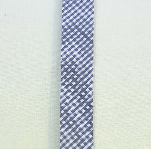 Gingham Bias Binding Tape 20mm Wide Sewing Edging Trim MANY COLOURS By The Metre - Picture 8 of 20
