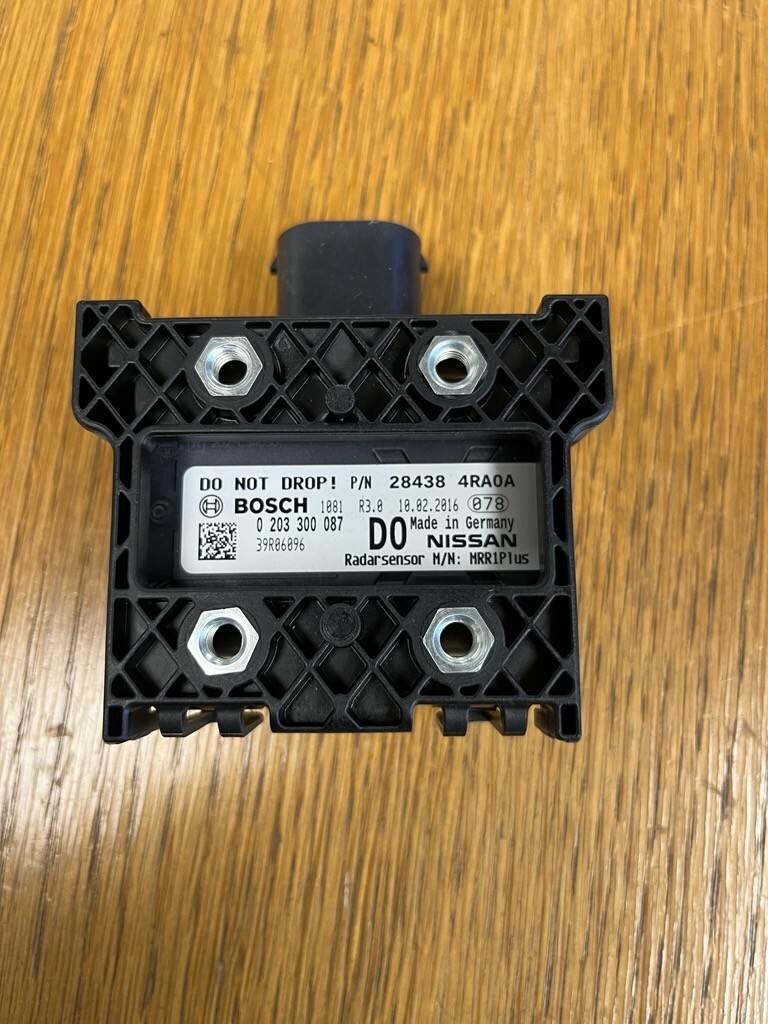 2016 Nissan Maxima Radar Cruise Control Distance Sensor