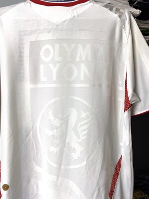 Maillot Vintage Olympique Lyonnais 2007/2008 – Umbro Blanc, Taille L