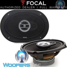 FOCAL RCX690 6" X 9" 80W RMS AUDITOR 3-WAY MYLAR TWEETERS COAXIAL SPEAKERS NEW