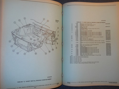 1989 CADILLAC C DEVILLE FLEETWOOD LIMOSINE SEPTEMBER 1988 - Bild 6 von 12