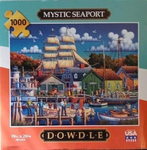 Eric Dowdle - Mystic Seaport - 1000 piece puzzle - COMPLETE