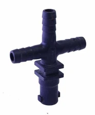 TeeJet Triple Hose Shank, 1/2" Hose Barbs - 18640-113-540-NYB