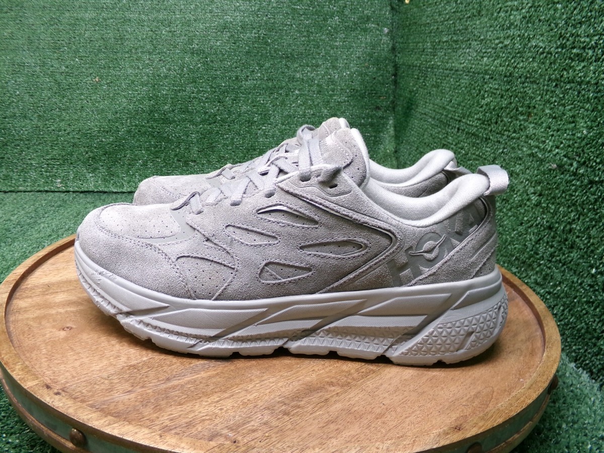 Size 8 - Hoka One One HOKA Clifton L Suede Limestone for sale