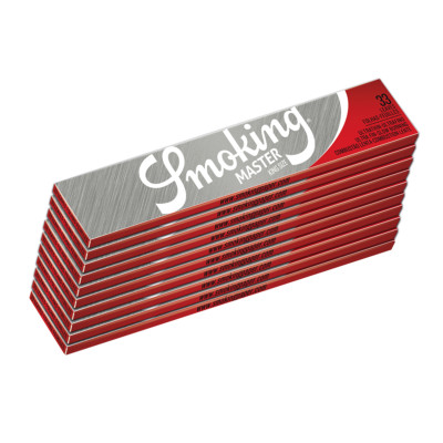 10x Smoking Master King Size Slim Papers Zigarettenpapier