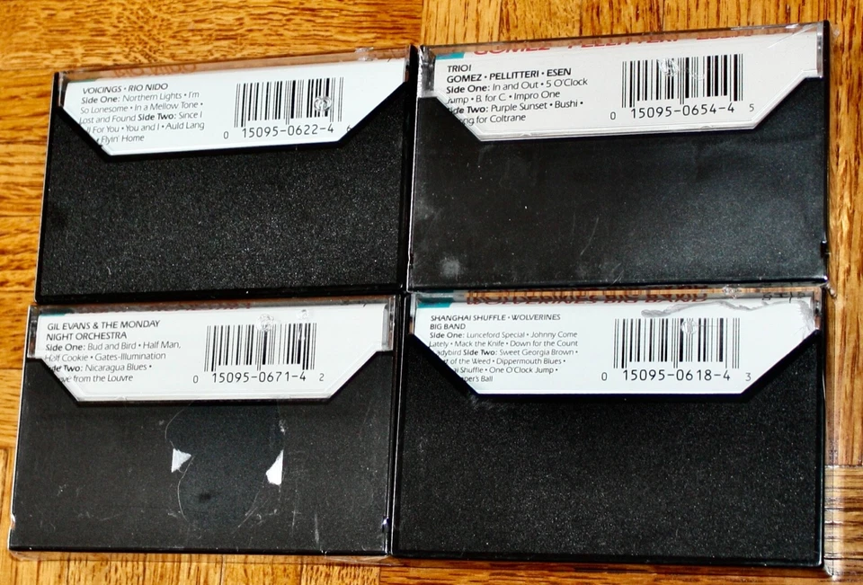 Wolverines Gomez Pellitteri Esen Evans Rio Nido Jazz BOP FUSION 4 Lot Cassette - Image 4 of 4