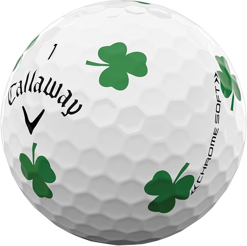 Callaway Golf Chrome Soft Golf Balls (2022 Version, Truvis, Shamrock) - Picture 3 of 3