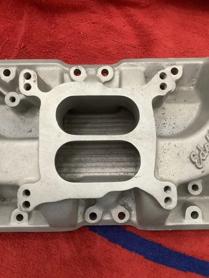 Admisión Edelbrock Hipo F4b Mustang GT Cobra Shelby 289 302 347 Sunbeam Lat1 Tiger Foto 3 de 4