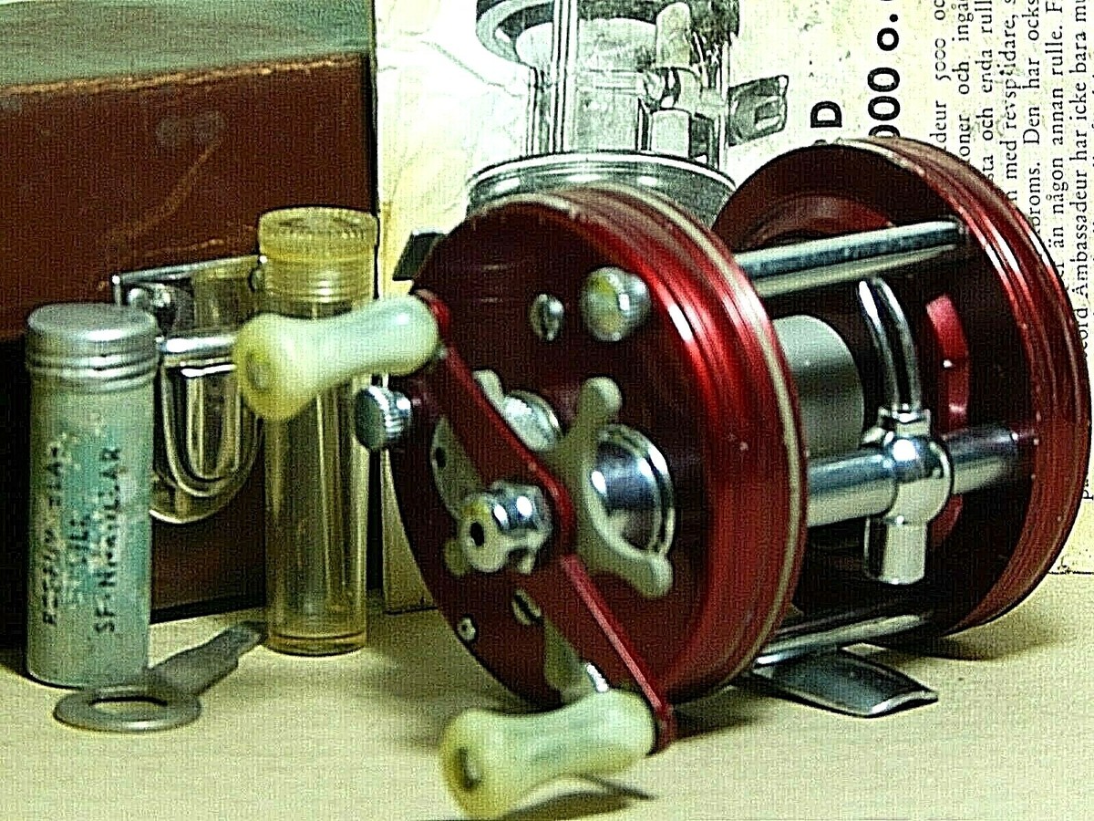 bbs13 ABU Ambassadeur 5000 Big A ① MADE IN SWEDEN – ABU – RECORD AMBASSADEUR 5000 (GREY SPOOL