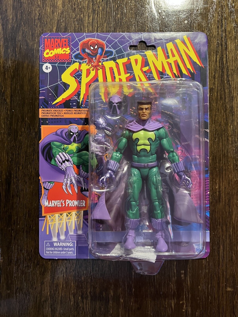 2024 Marvel Spider-Man Legends Walmart Retro Card PROWLER 6
