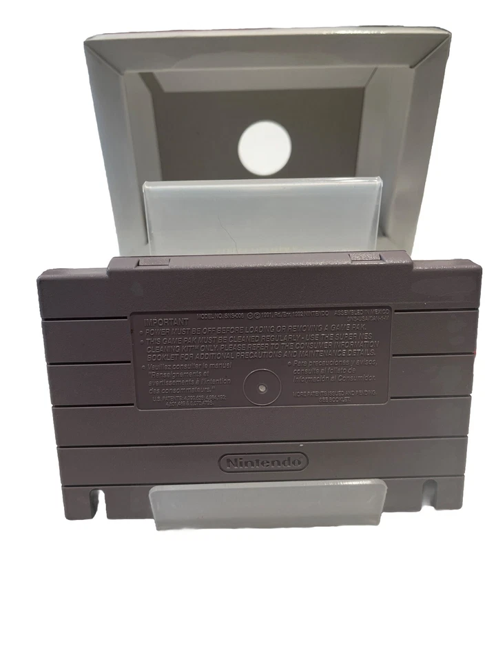 Street Fighter II 2 Complete CIB w/ Box & Manual Super Nintendo SNES TESTED - Image 2 of 2