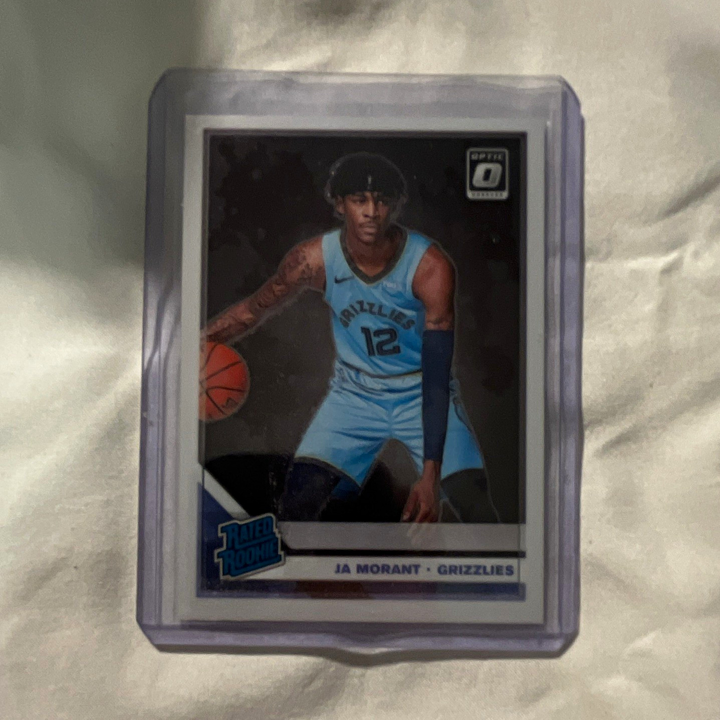 Panini 2019-20 Donruss Optic Rated Rookie Ja Morant RC #168, Grizzlies