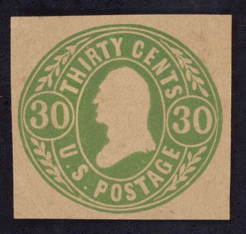 US Scott U72 Mint NG Envelope Cut Square Lot E180 bhmstamps