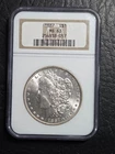 Beautiful 1887 Morgan Silver Dollar NGC Graded MS 63