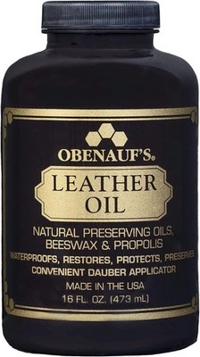 Obenauf's Leather Conditioner OIL, 16 OZ. JAR -Protect Leather  Boots, Jackets