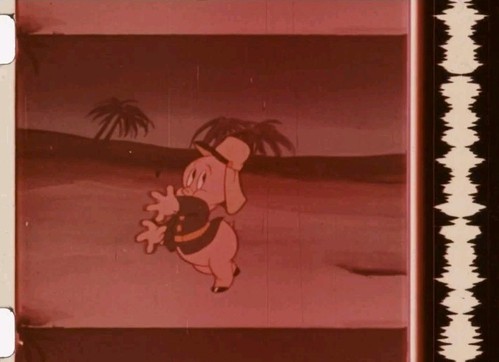 16MM Looney Tunes Ali Baba Bound Redrawn WB Cartoon Porky Eastman Public Domain - Foto 4 di 9
