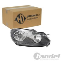 Diederichs Halogen Scheinwerfer Mit Lwr-Motor Rechts Passend FüR VW Golf 2215980