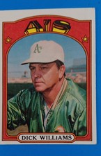 1972 Topps - Dick Williams #137