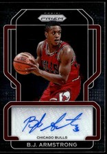 2021-22 Panini Prizm #SG-BJA B.J. Armstrong Signatures Auto