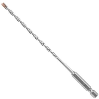 1pcs 5/32 in. Hex Shank Hammer Drill Masonry Bit