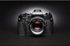 Pentax Super A Genuine Leather Half Case Camera Retro Cover TP Handmae Insert