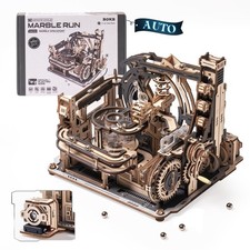 ROKR 3D Puzzles for Adults, Electric Model Kits Marble Spaceport LGC01, 472pc...