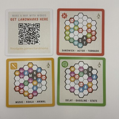 Landmarks Promo Cards From Dice Tower Campaign