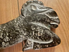 Antique Asian Carved Stone Animal Figurine Abstract Form 11” Sculpture Phallic — photo 4