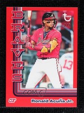 2024 Topps Brooklyn Collection Red 2/5 Ronald Acuna Jr Ronald Acuña Jr #44 10w8