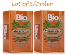2 - Bio Nutrition Moringa Tea Moringa Oleifera Herbal Supplement Caffeine Free