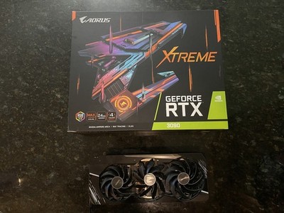 GIGABYTE AORUS GeForce RTX 3090 XTREME 24GB GDDR6X Graphics
