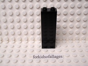 Lego 2454ps5 Han Solo Frozen in Carbonite 1x2x5 Black Brick (10123, 7144, 4476)