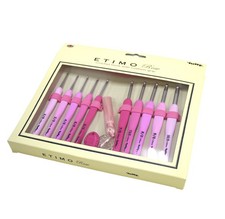 Tulip TER-001 ETIMO ROSE Pink Hook crochet needle Set