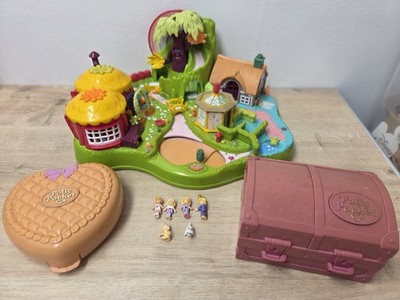 VINTAGE BLUEBIRD POLLY POCKET KONVOLUT MAGIC MOVIN FAIRYLAND SURF SCHWIMMEN SPIELZIMMER