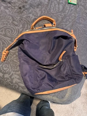 Tommy Bahama Brown Leather Mini Backpack Convertible Sling Bag RN 75343 Tommy Bahama | Bags | Tommy Bahama Backpack | Poshmark main image 2