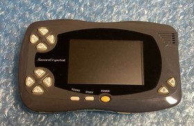 Bandai WonderSwan Swan Crystal Blue Violet Console Boxed Japan retro game