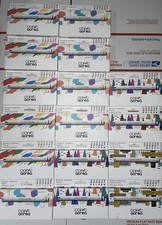 Lot Of 16 COPIC ACREA 6 Pack Paint Markers Artist Water Based NEW 96 Markers 