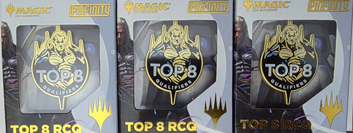 Pinfinity Top 8 2025 RCQ Tezzeret Magic The Gathering Pin | eBay