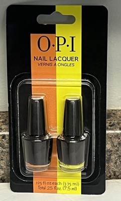 O.P.I. Nail Lacquer .125 Fl Oz Each. Total.25 Fl. Oz.