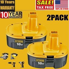 2Pack 18V XRP Battery for DEWALT DC9096-2 DW9095 DW9096 DC9098 DC9099 Cordless