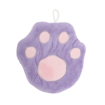 Hängende Toilettenhandtücher für Küche, waschbar, Aufdruckmuster, Mauve