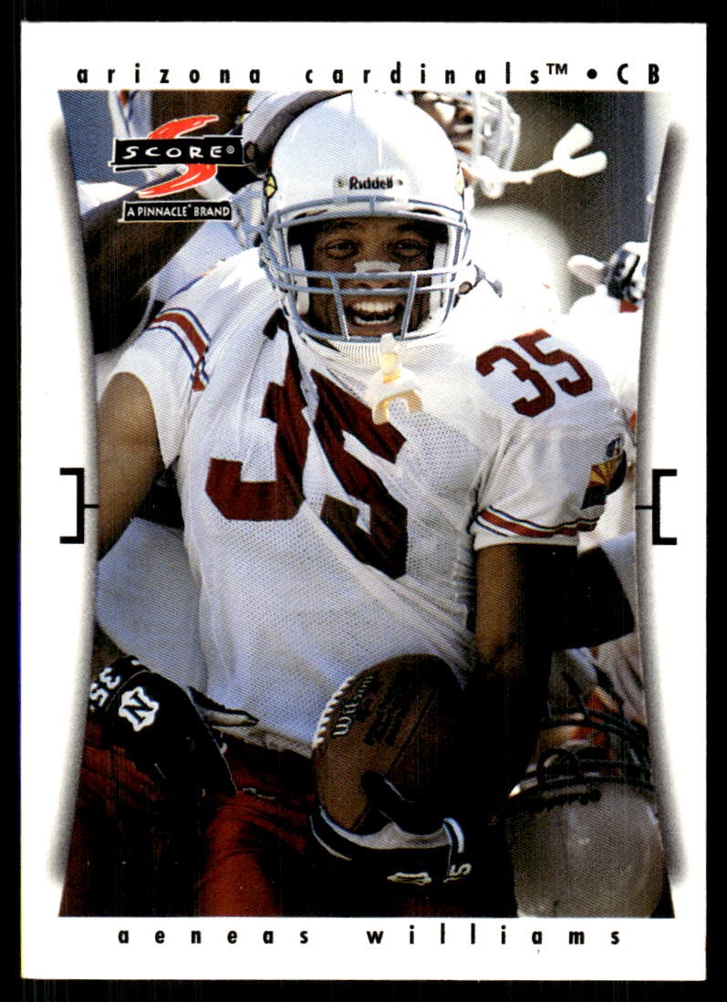 Aeneas Williams 1997 Score #33 Cardinals FREE SHIPPING StackedPacks